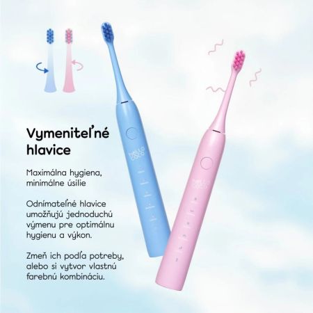 hello coco elektrická zubná kefka – modrá, Electric Tootbrush Blue
