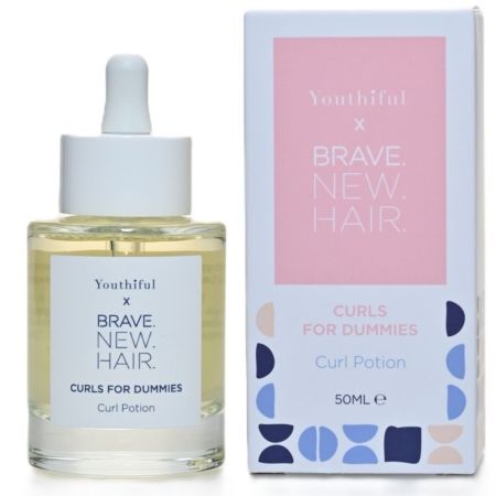 Brave New Hair vlasové sérum pre vlnité a kučeravé vlasy, Curls for Dummies Potion, 50ml