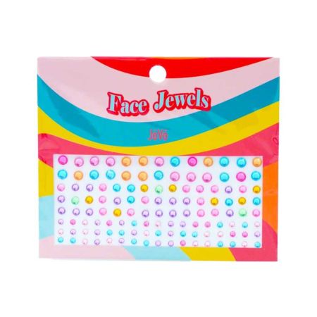 JöVő nalepovacie kamienky na tvár Face Jewels, Colorful