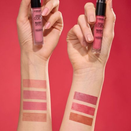 Deborah Milano trblietavá tekutá lícenka a rúž 2v1 Easy Color, 4,6g