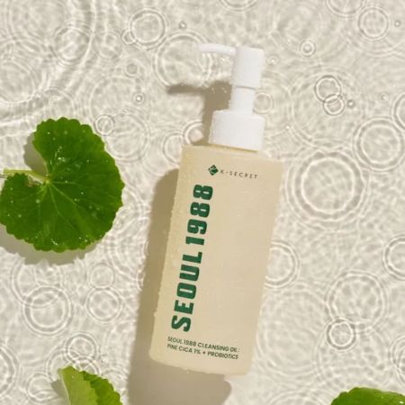 K-Secret čistiaci pleťový olej, Seoul 1988 Cleansing Oil: Pine Cica 1% + Probiotics, 200ml