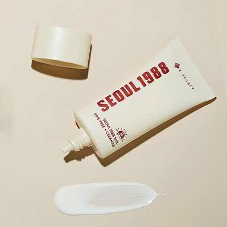 K-Secret ochranný krém SPF50+, Seoul 1988 Sun : Pine Tree + Ceramide, 50ml
