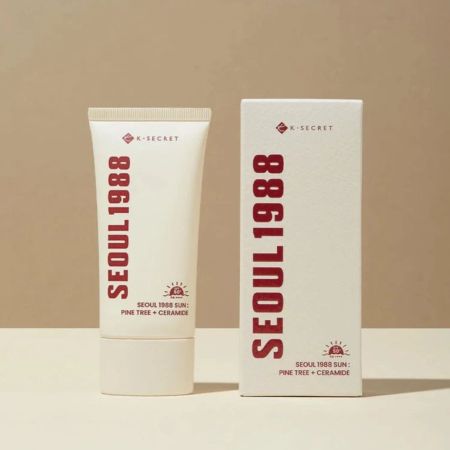 K-Secret ochranný krém SPF50+, Seoul 1988 Sun : Pine Tree + Ceramide, 50ml