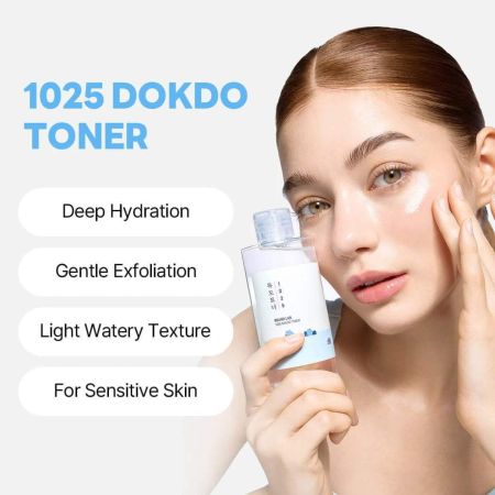 Round Lab exfoliačný hydratačný pleťový toner 1025 Dokdo Toner, 500ml