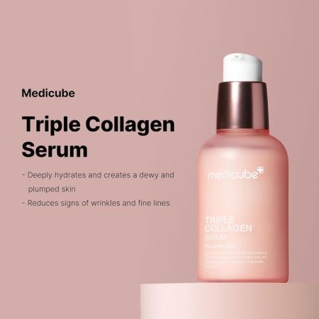 Medicube obnovujúci pleťové sérum s kolagénom, Triple Collagen Serum 4.0, 55ml