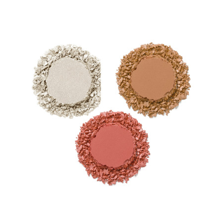 Flormar paletka trio 3v1, Latte Addiction Sculpting Trio, 2,6g
