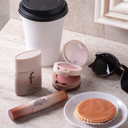Flormar paletka trio 3v1, Latte Addiction Sculpting Trio, 2,6g