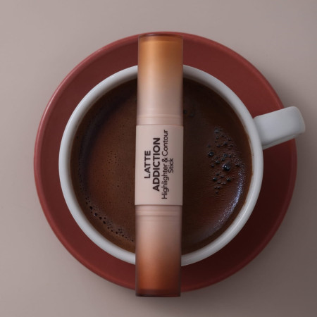 Flormar objstranná tyčinka 2v1, Latte Addiction Highlight&Contour, 4g