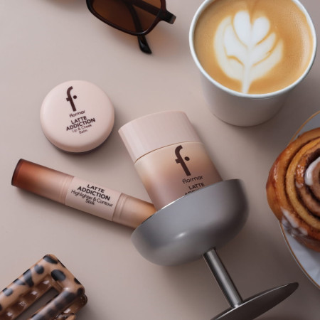 Flormar objstranná tyčinka 2v1, Latte Addiction Highlight&Contour, 4g
