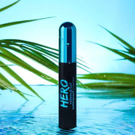 Flormar vodeodolná riasenka, Hero Volume & Curl, Black Waterproof, 10ml