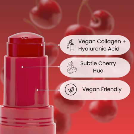 Face Facts hydratačný jelly tint na pery, Cherry Bliss - Jelly Lip Tint, 8g