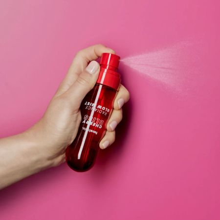 Face Facts rozjasňujúca hydratačná pleťová mlha, Cherry Bliss - Radiance Glow Mist, 80ml