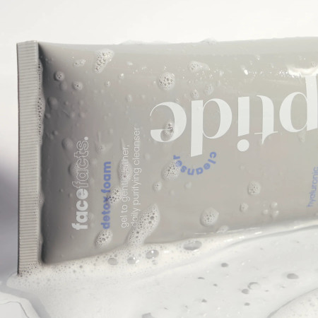 Face Facts jemná čistiaca pleťová pena s peptidmi, Peptide - Detox Foam, 150ml