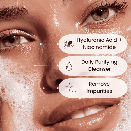 Face Facts jemná čistiaca pleťová pena s peptidmi, Peptide - Detox Foam, 150ml