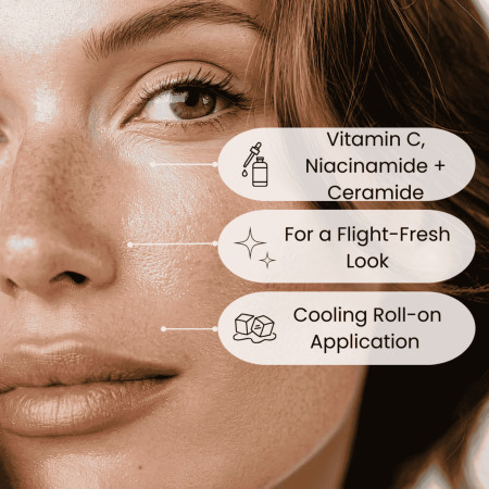 Face Facts hydratačné a rozjasňujúce pleťové sérum, Friday Social - Jet Set Glow Serum, 30ml