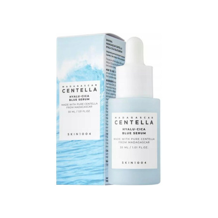 Skin1004 hydratačné pleťové sérum s Centella Asiatica a kyselinou hyalurónovou, Hyalu-Cica Blue Serum, 30ml