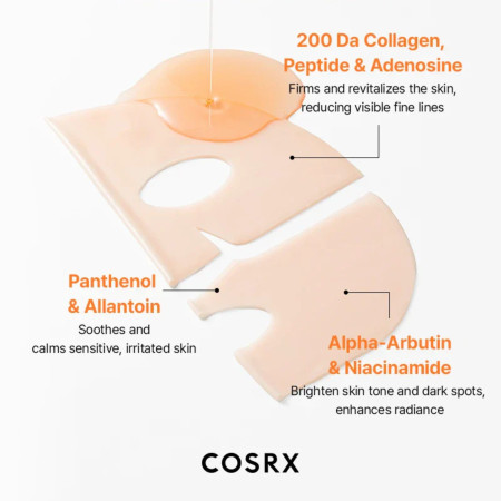 COSRX hydratačná hydrogélová maska, 5 PDRN Hyaluronic Acid Vital Hydrating Hydrogél Mask, 1ks