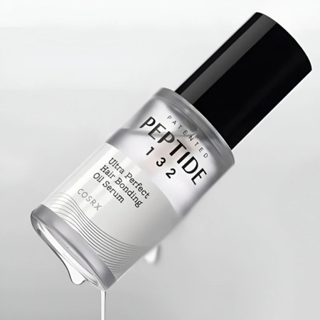 COSRX vyživujúce olejové sérum na vlasy s peptidmi, Peptide-132 Ultra Perfect Hair Bonding Oil Serum, 28ml