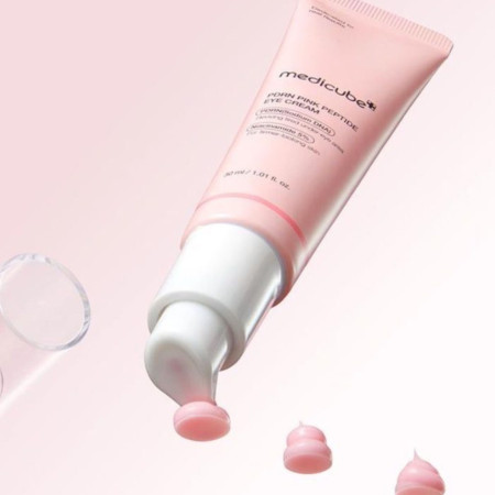 Medicube intenzívny očný krém proti vráskam, opuchom a tmavým kruhom pod očami, PDRN Pink Peptide Eye Cream, 30ml