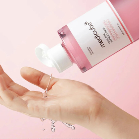 Medicube pleťový toner s polynukleotidmi a centelou, PDRN Pink Cica Soothing Toner, 250ml