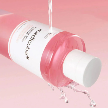 Medicube pleťový toner s polynukleotidmi a centelou, PDRN Pink Cica Soothing Toner, 250ml