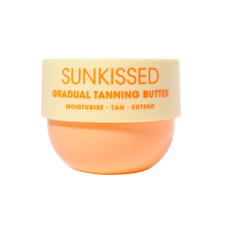 Sunkissed samoopaľovacie telové maslo s bambuckým maslom a vitamínem E, Gradual Tanning Butter, 200ml 