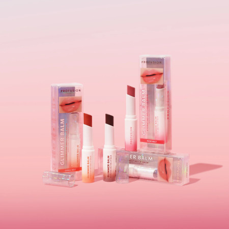 Profusion hydratačný balzam na pery s trblietavým efektom Glimmer Balm, 2,8g