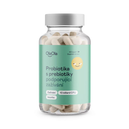 OlaOla prebiotika s prebiotikami podporujúce trávenie, 60 kapuslí