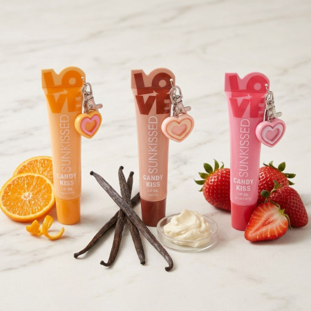 Sunkissed olej na pery, Candy Kiss Lip Oil, 15ml