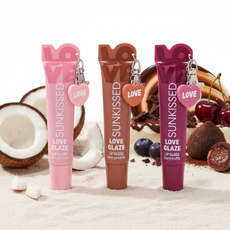Sunkissed lesk na pery, Love Glaze Lip Gloss, 15ml