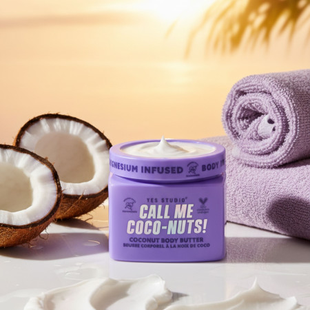 Yes Studio šľahané telové maslo, Call Me Coco-Nuts, 400g