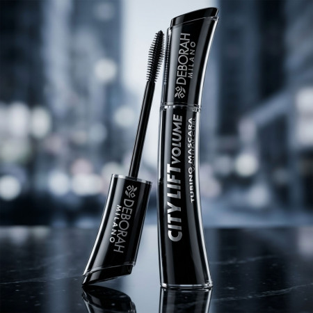 Deborah Milano tubing špirála, City Lift Tubing Mascara - Volume & Lift, Black, 11ml