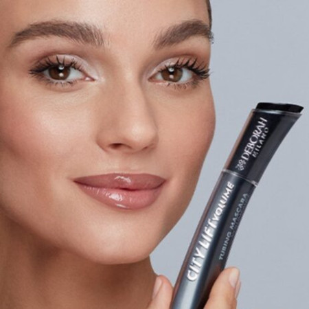 Deborah Milano tubing špirála, City Lift Tubing Mascara - Volume & Lift, Black, 11ml