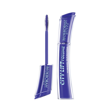Deborah Milano tubing špirála, City Lift Tubing Mascara - Volume & Lift, Blue, 11ml