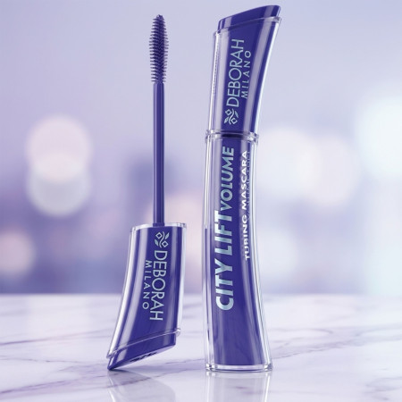 Deborah Milano tubing špirála, City Lift Tubing Mascara - Volume & Lift, Blue, 11ml