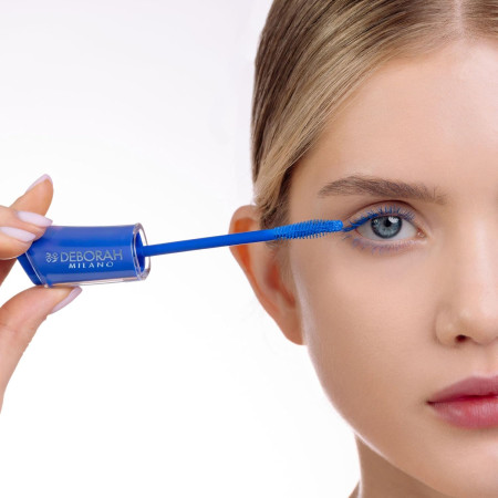 Deborah Milano tubing špirála, City Lift Tubing Mascara - Volume & Lift, Blue, 11ml