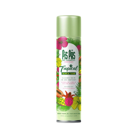 Pis Pas suchý šampón na vlasy, Tropical, 200ml