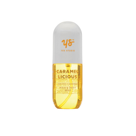 Yes Studio voňavá hmla na tělo a vlasy Salted Caramel, 100ml