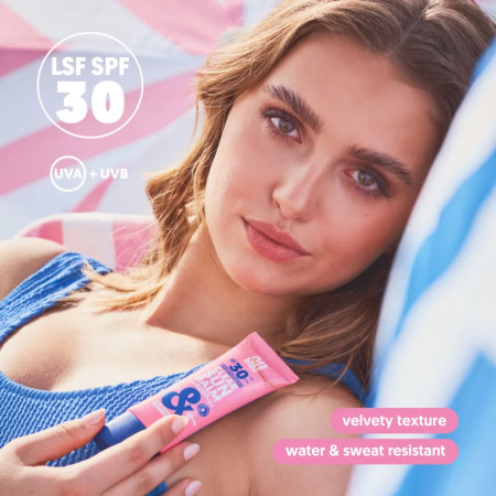 AN&D transparentný ochranný pleťový balzám, Invisible Sun Balm SPF30, 50ml
