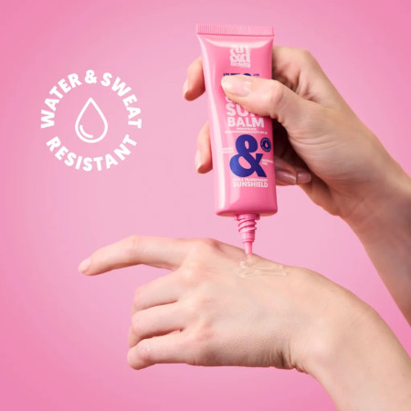 AN&D transparentný ochranný pleťový balzám, Invisible Sun Balm SPF30, 50ml