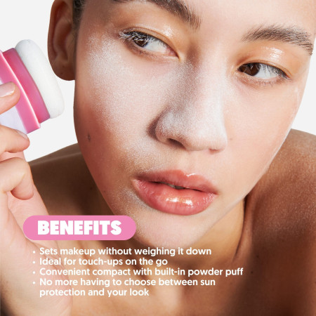 AN&D ochranný zmatňujúci fixačný sypký púder s SPF30, Magic Matte SPF Powder, 10g 