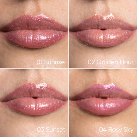 Riano holografický lesk na pery Aura Lips, 7 ml