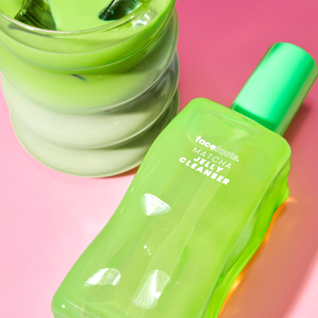 Face Facts čistiaci pleťový jelly gél, Matcha Glow Detox Jelly Cleanser, 150 ml