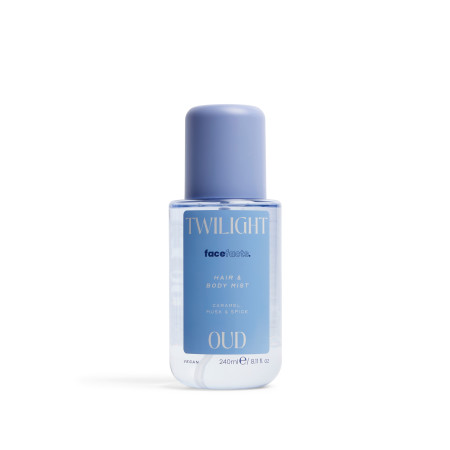Face Facts voňavá hmla na vlasy a telo, Hair & Body Mist – Twilight Oud, 240 ml