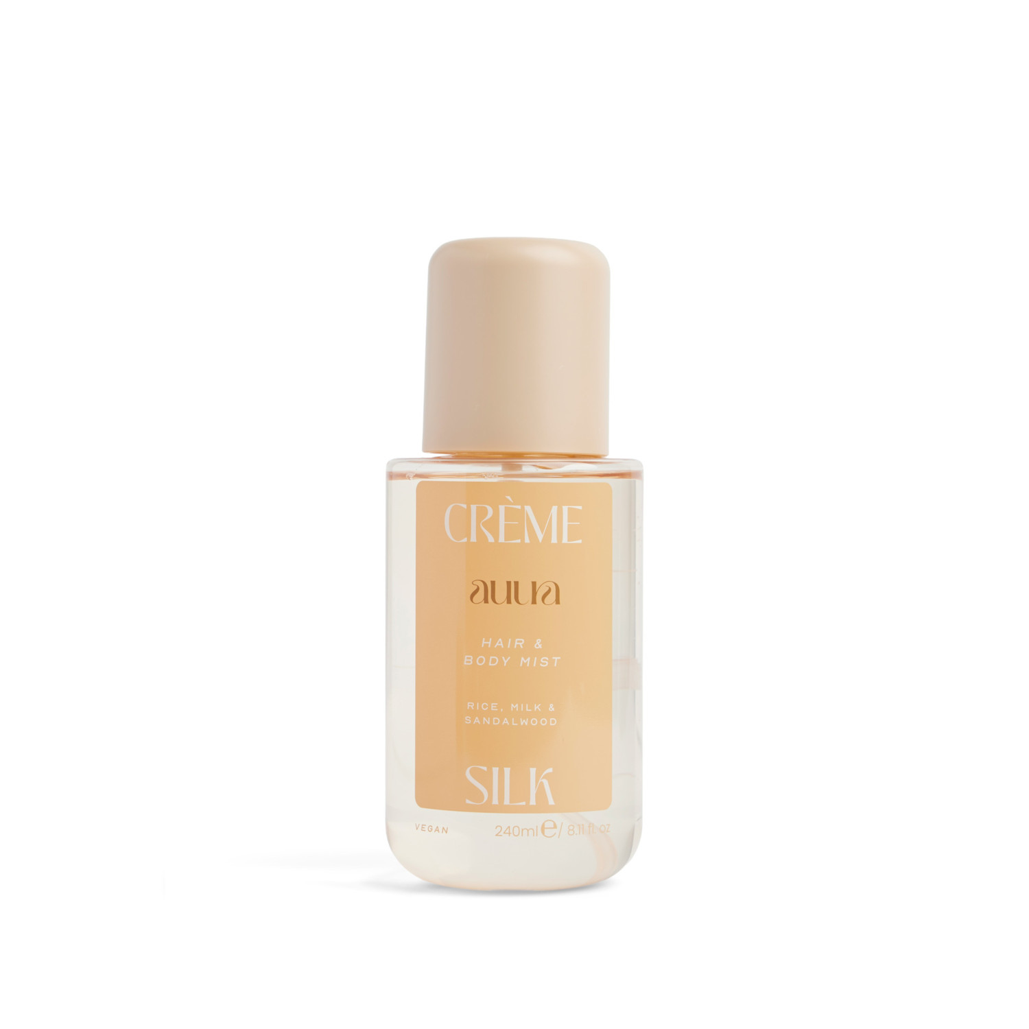 Face Facts voňavá hmla na vlasy a telo, Auura Hair & Body Mist – Creme Silk, 240 ml