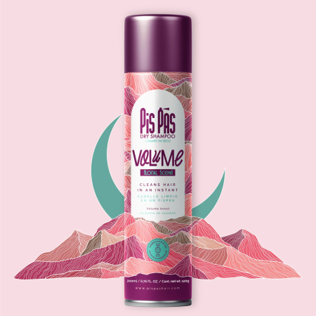 Pis Pas suchý šampón na vlasy, Volume, 200ml