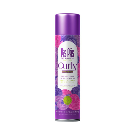 Pis Pas suchý šampón na vlasy, Curly, 200ml