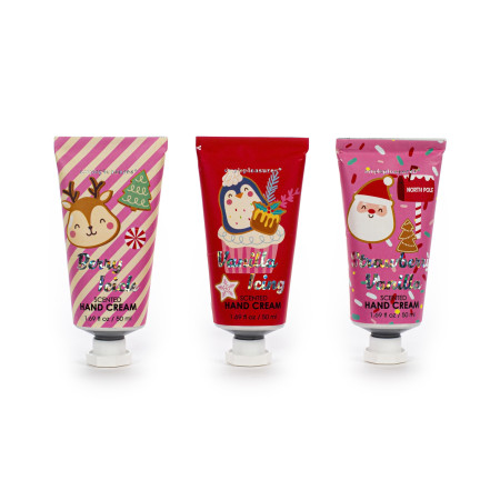 Tri Coastal sada voňavých krémov na ruky vo vianočnom darčekovom balení, Hand Cream Collection