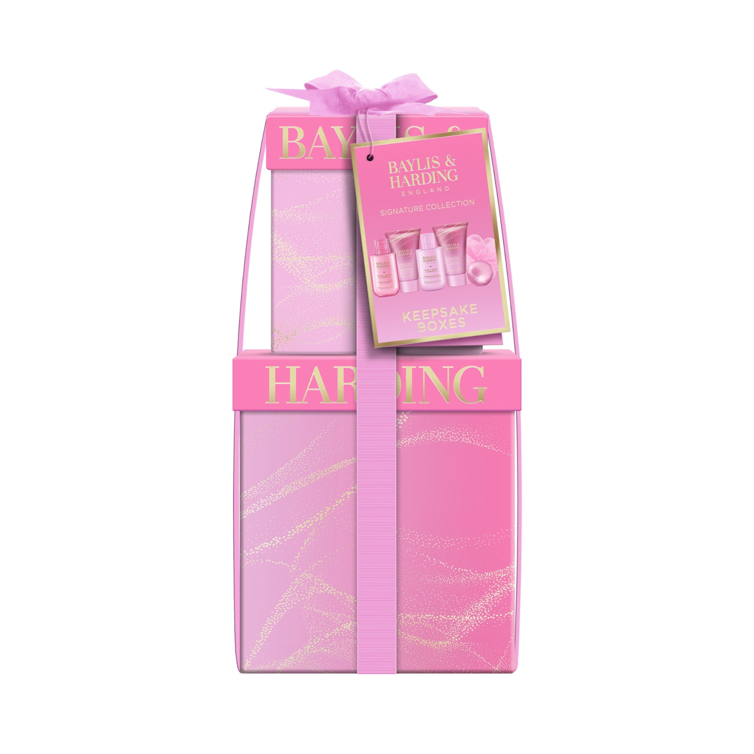 Baylis & Harding darčeková sada, Jojoba, Vanilla & Almond Oil Luxury Pamper Present Set, 6ks