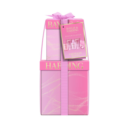 Baylis & Harding darčeková sada, Jojoba, Vanilla & Almond Oil Luxury Pamper Present Set, 6ks